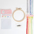 Simply Make Cross Stitch Kit - Rainbow Heart | Buy Online from The Home Crafters