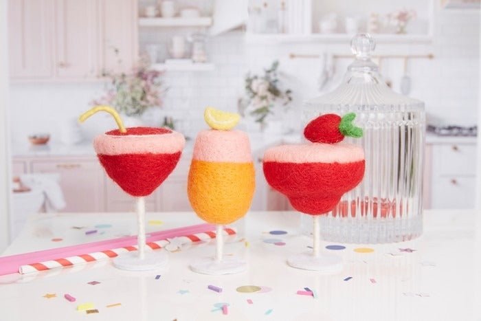 Simply Make Needle Felting Craft Kit - Cocktails | Buy Online from The Home Crafters