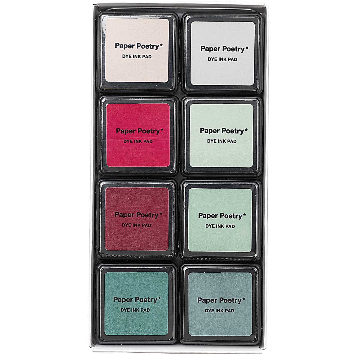 Paper Poetry Mini Dye Ink Pad Set - 8pk