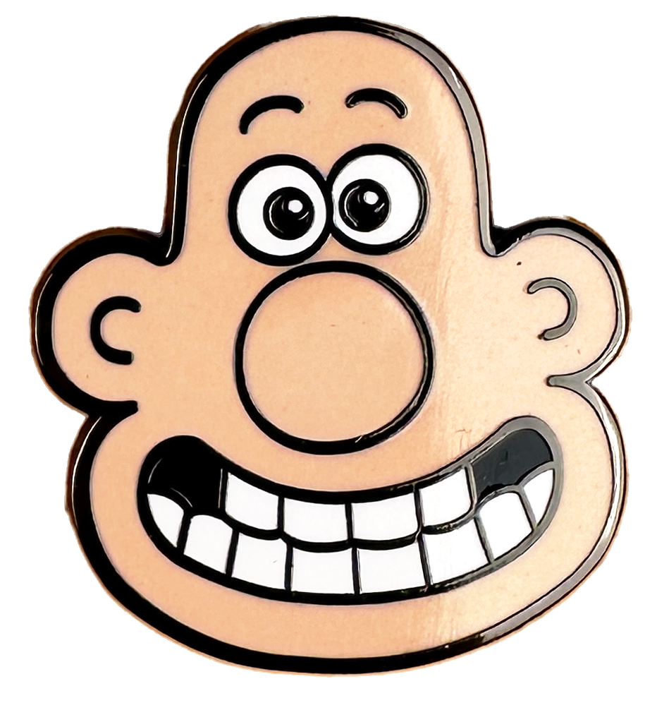 Wallace & Gromit - Wallace Head Pin Badge