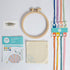 Simply Make Embroidery By Numbers Kit - Seashells | Buy Online from The Home Crafters