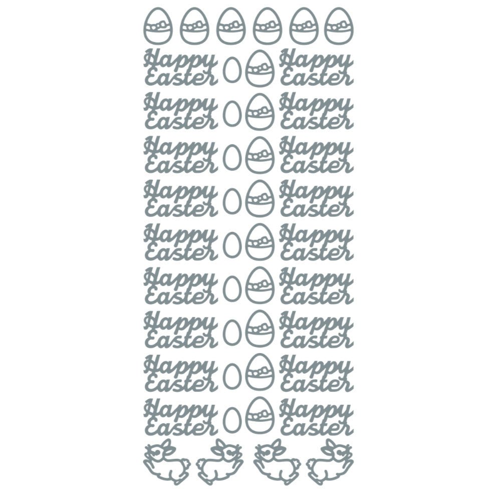 Easter Festive Peel Off Stickers for Card Making | Buy Online from The Home Crafters