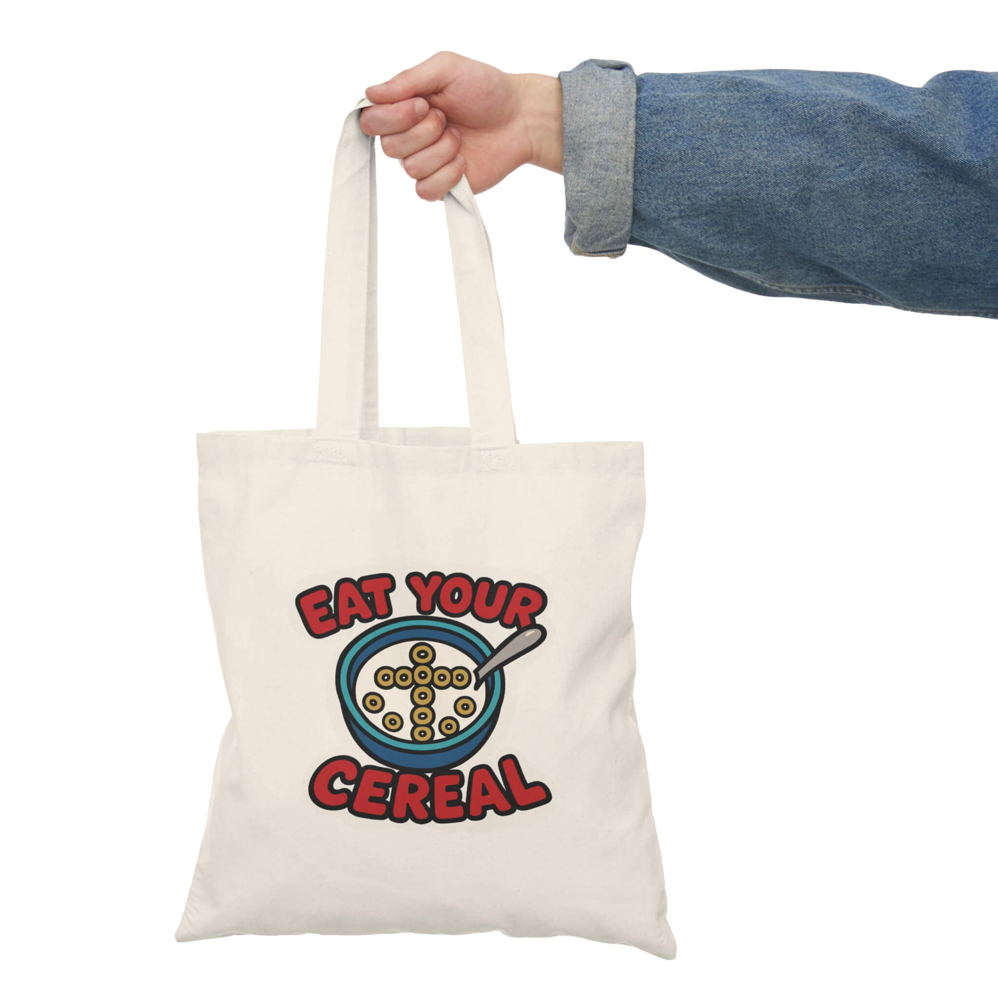 Eat Your Cereal Tote Bag | Buy Online from The Home Crafters