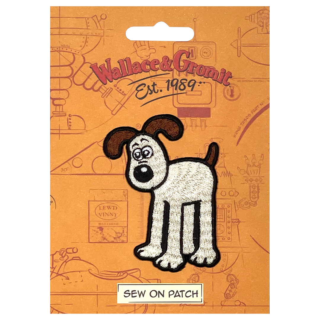 Wallace & Gromit - Gromit Character Sew On Patch