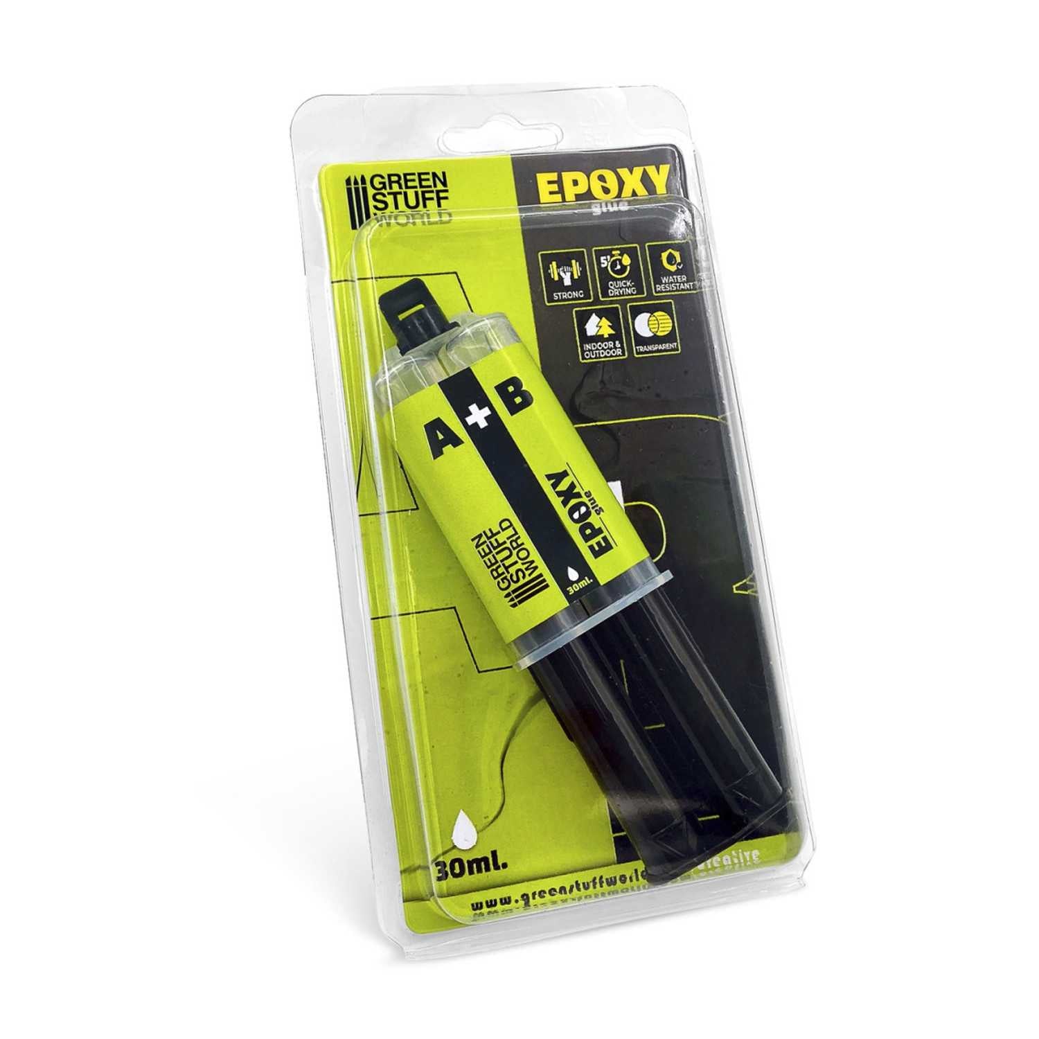 2-Part Clear Epoxy Glue Syringe - 30ml | Buy Online from The Home Crafters