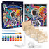Wooden Space Scene Art CraftKit