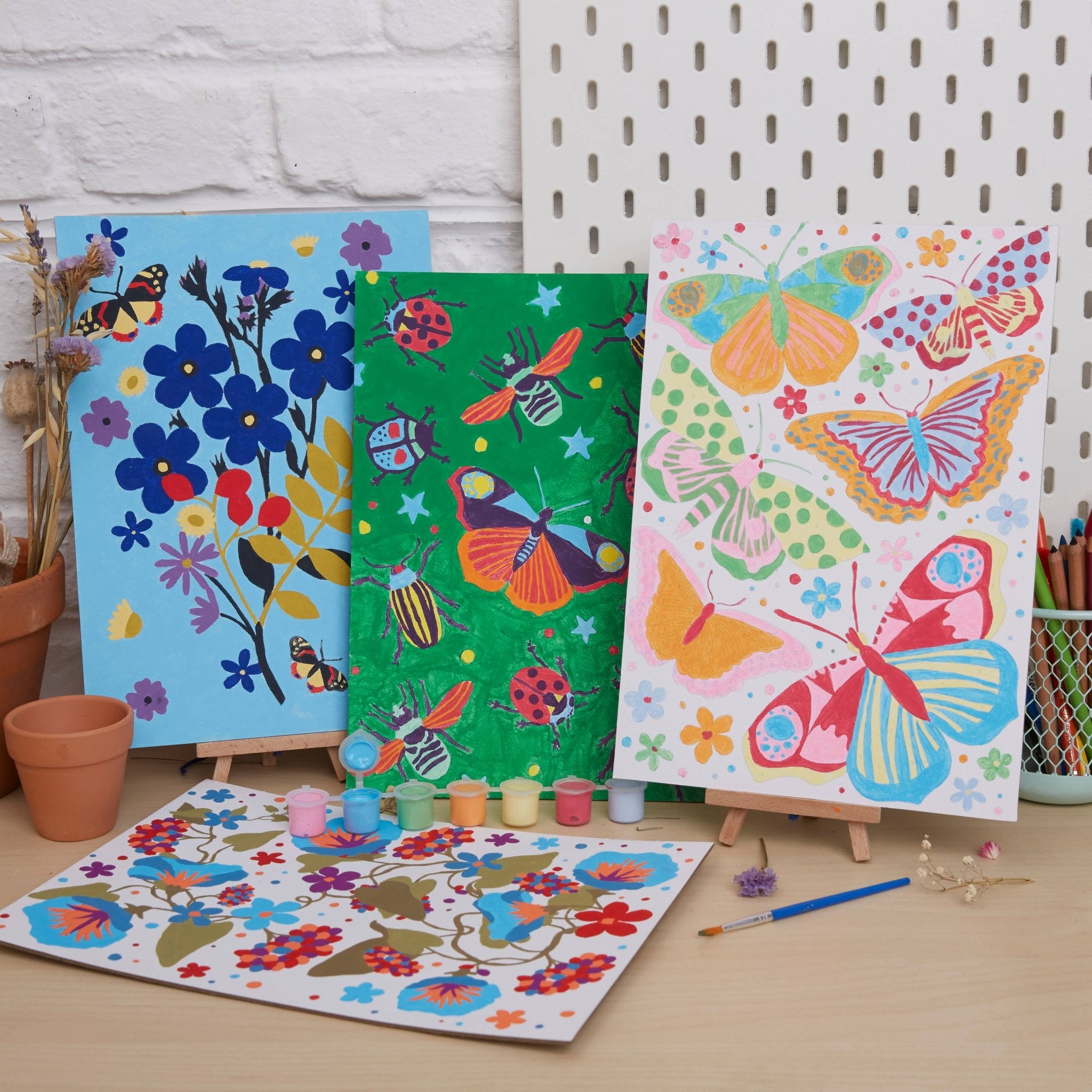 RHS Paint By Numbers For Kids: Bugs | Buy Online from The Home Crafters
