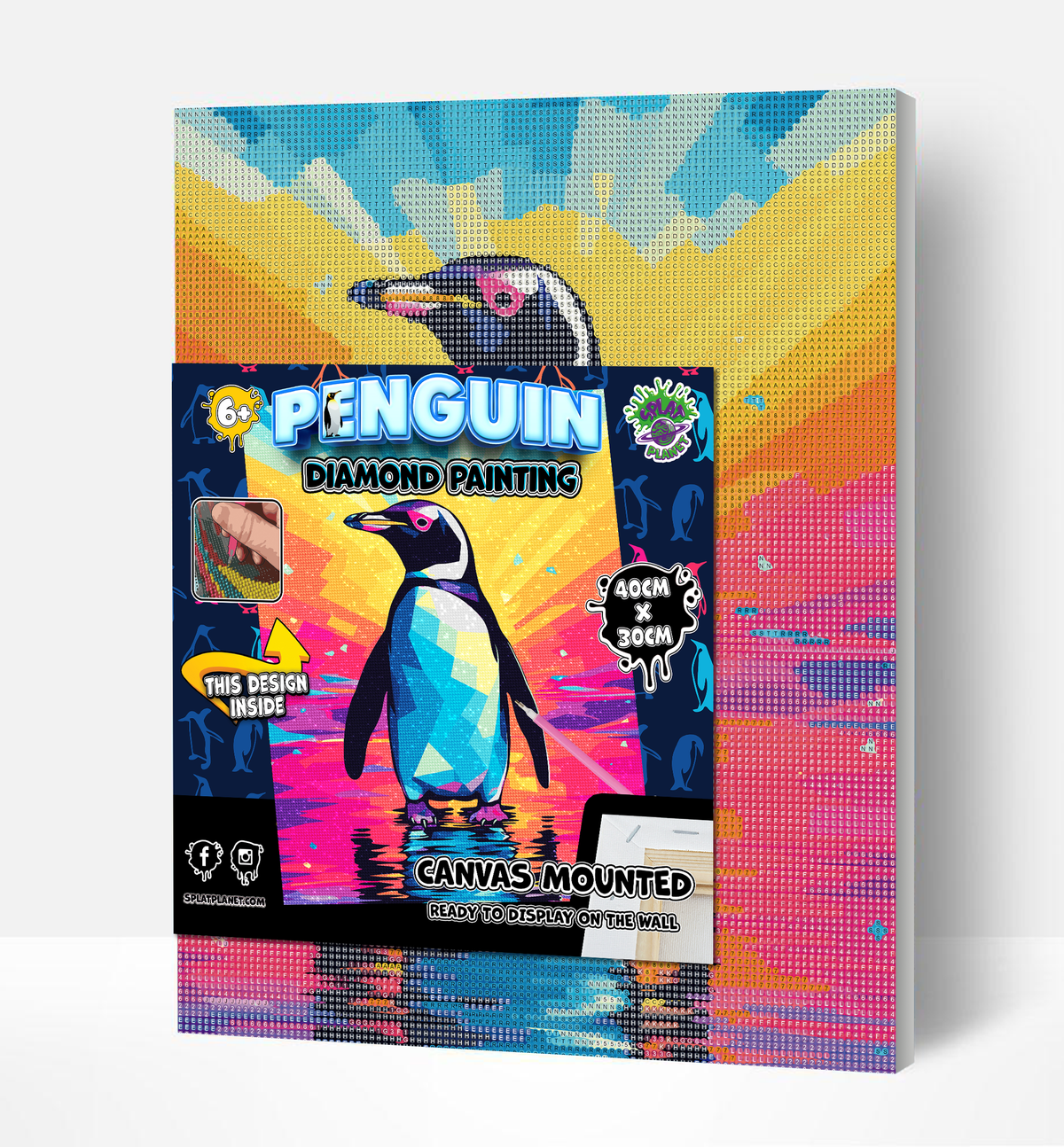 Penguin Diamond painting