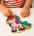 Unicorn Clay Colouring Kit