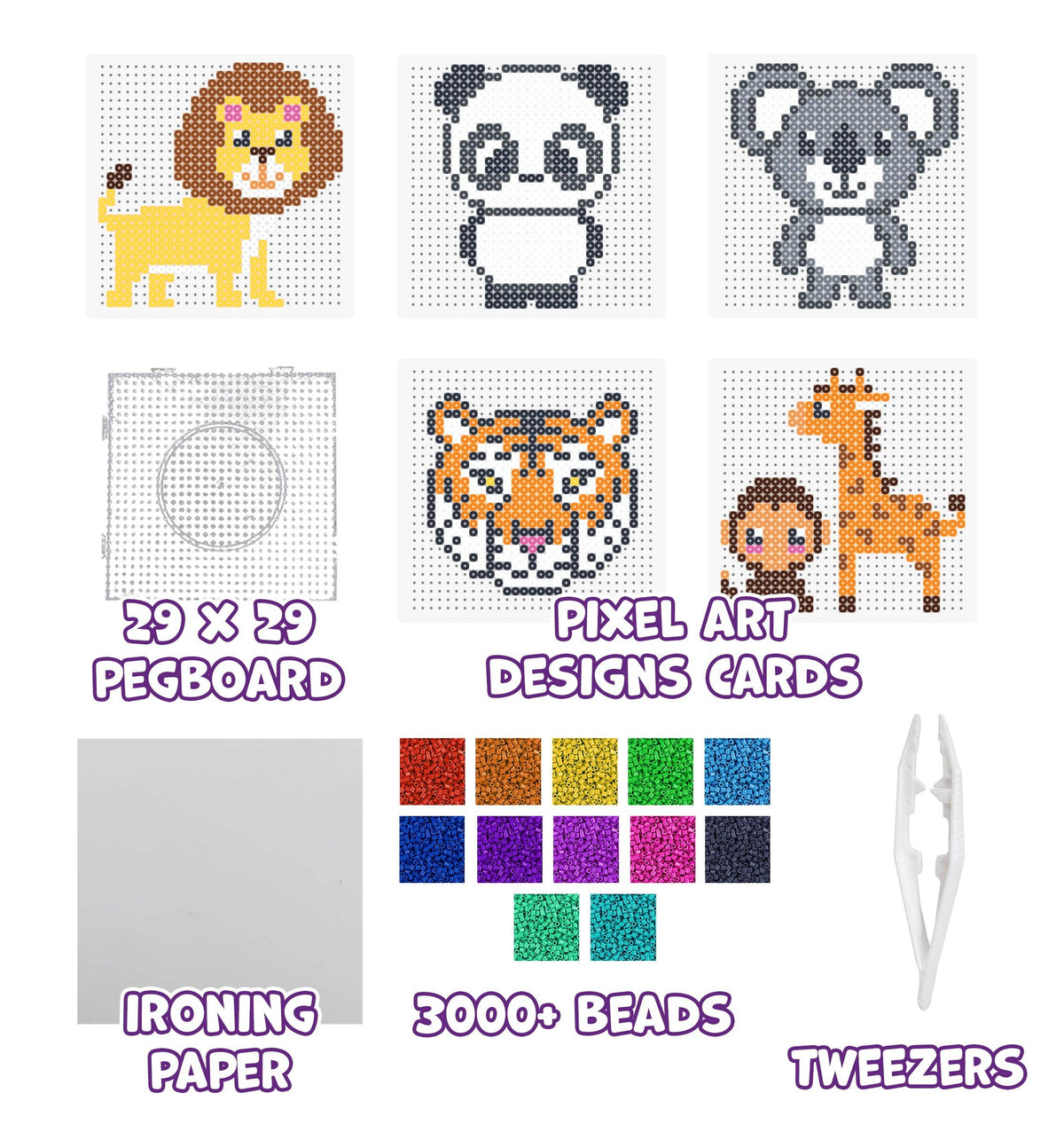 Animal Melty Bead Kit