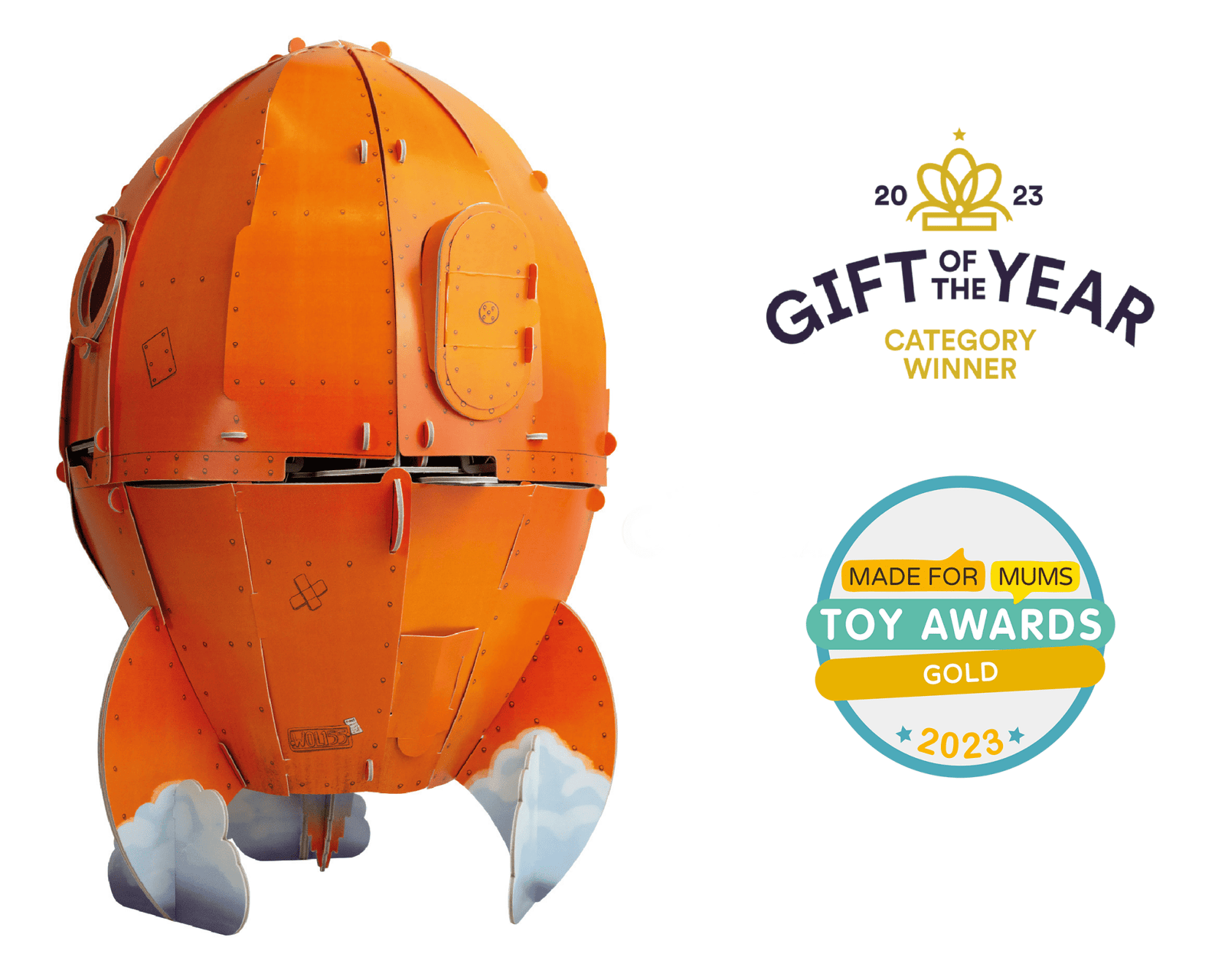 Build Your Own Wallace & Gromit Rocket - Eco - Friendly Kit | Buy Online from The Home Crafters