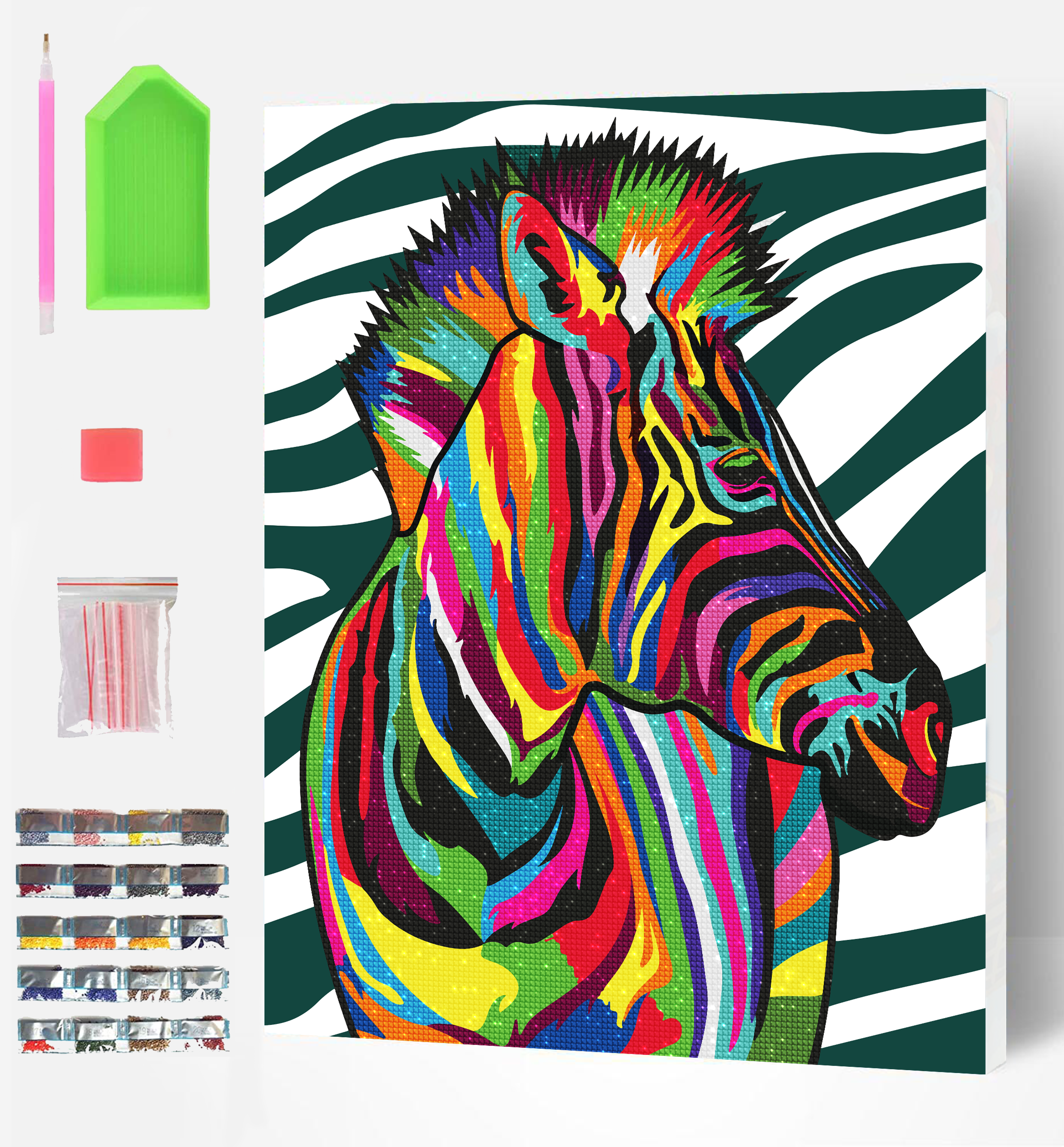 Zebra Diamond painting
