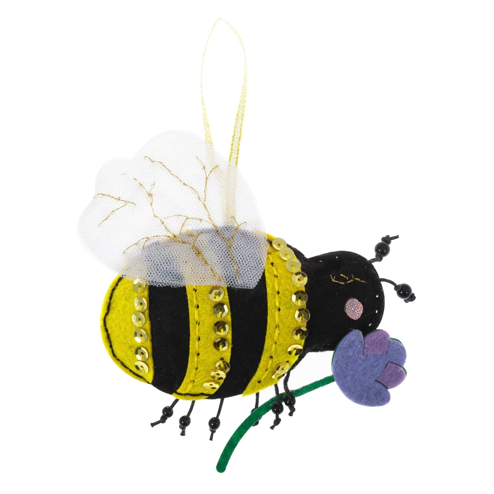 Felt Decoration Kit: Bee | Buy Online from The Home Crafters