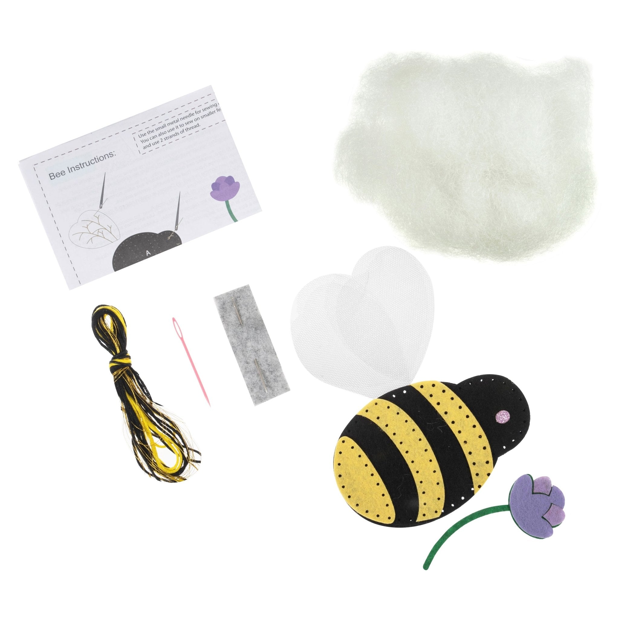 Felt Decoration Kit: Bee | Buy Online from The Home Crafters