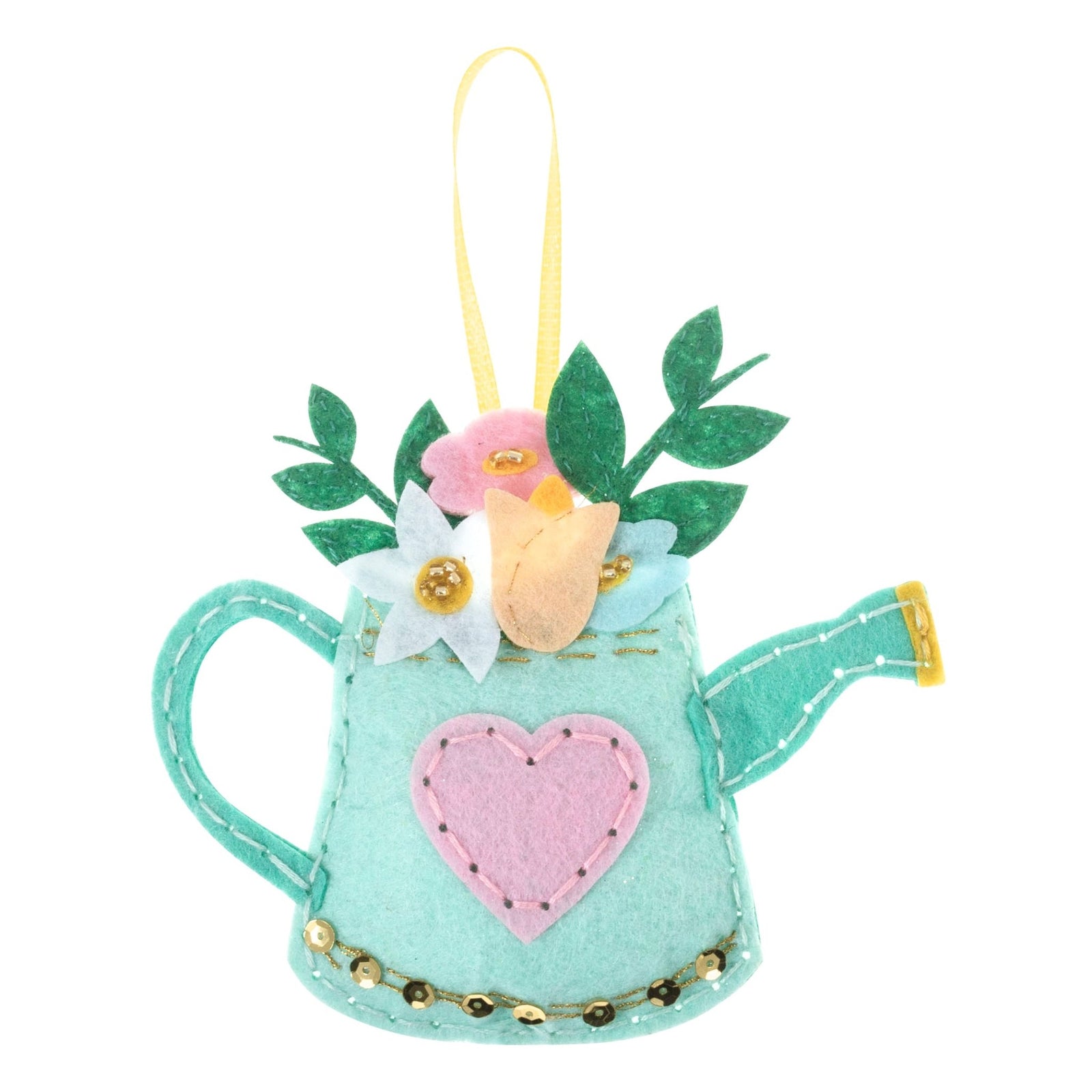 Felt Decoration Kit: Watering Can | Buy Online from The Home Crafters