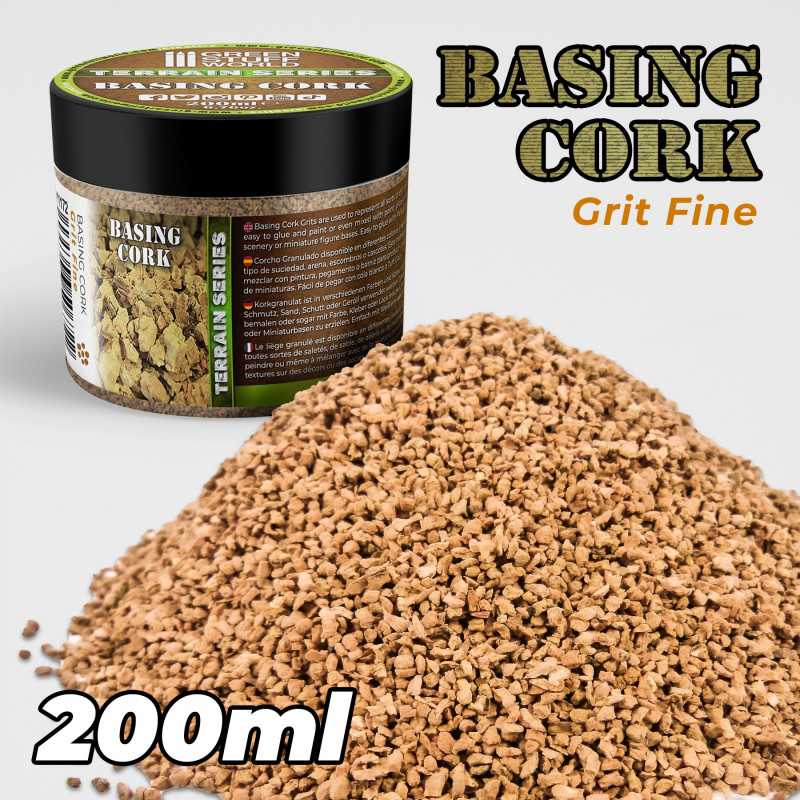 Green Stuff World: Fine Basing Cork Grit - 200ml