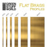 Green Stuff World: Flat Brass Profile - 0.2 x 250mm | Buy Online from The Home Crafters