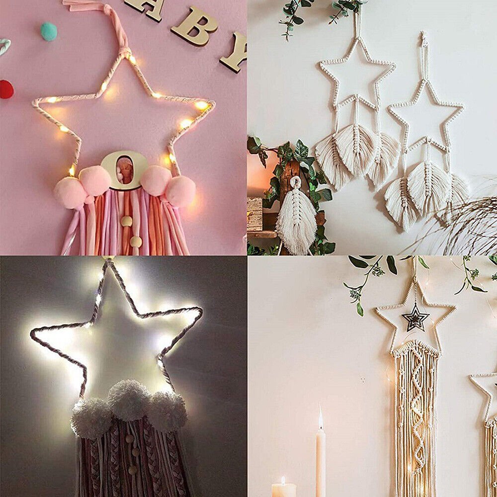 Flat Star Shaped Metal Wire Wreath Frame | Buy Online from The Home Crafters