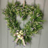 Flat Wire Heart Wreath Frame | Buy Online from The Home Crafters