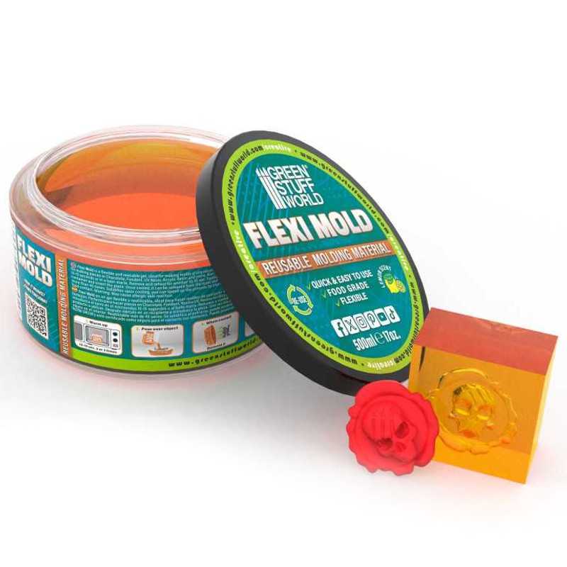 Green Stuff World: Flexi Mold - Reusable Moulding Material - 500ml | Buy Online from The Home Crafters