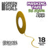 Green Stuff World: Flexible Masking Tape for Curves and Precision Work 18m | Buy Online from The Home Crafters