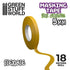 Green Stuff World: Flexible Masking Tape for Curves and Precision Work 18m | Buy Online from The Home Crafters