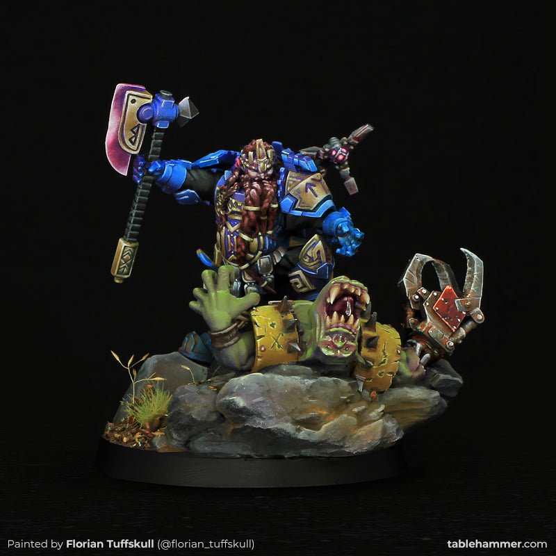 Hågen Hogslayer – Dwarf king of the Federation | Buy Online from The Home Crafters