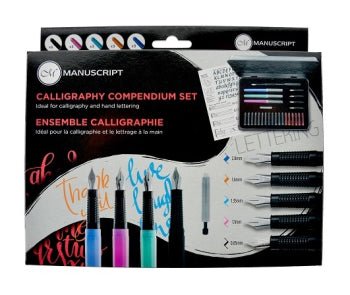 Manuscript Calligraphy Compendium Gift Set | Buy Online from The Home Crafters