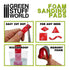 Green Stuff World: Assorted Coarse Grit Foam Sanding Pads - 20pk | Buy Online from The Home Crafters