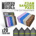 Green Stuff World: Assorted Fine Grit Foam Sanding Pads - 20pk