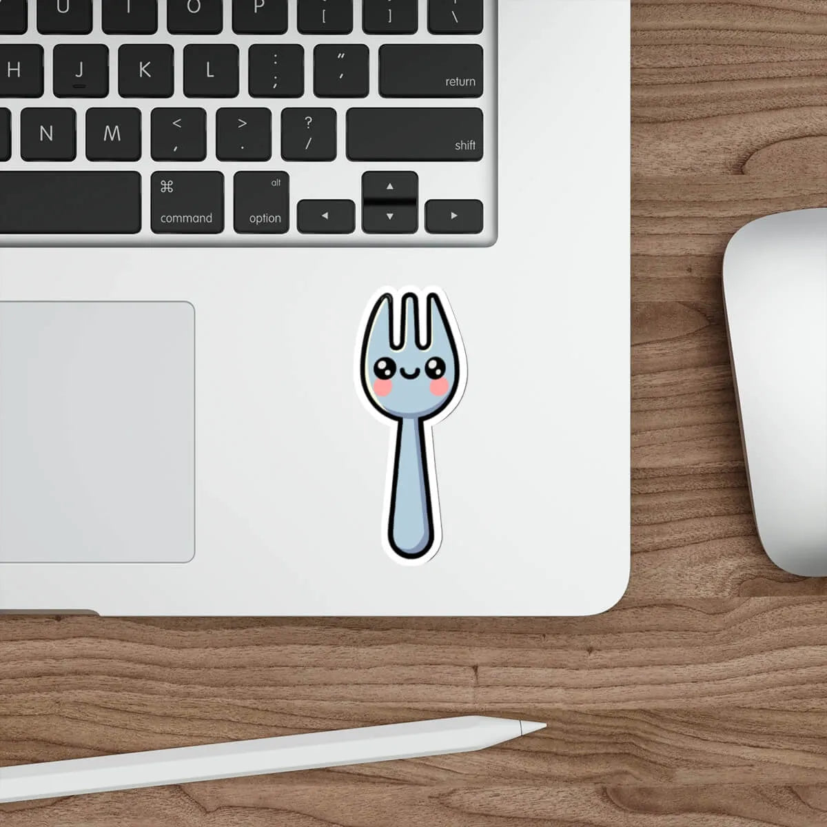 Happy Spork Sticker – Cute Waterproof Vinyl Decal | Buy Online from The Home Crafters