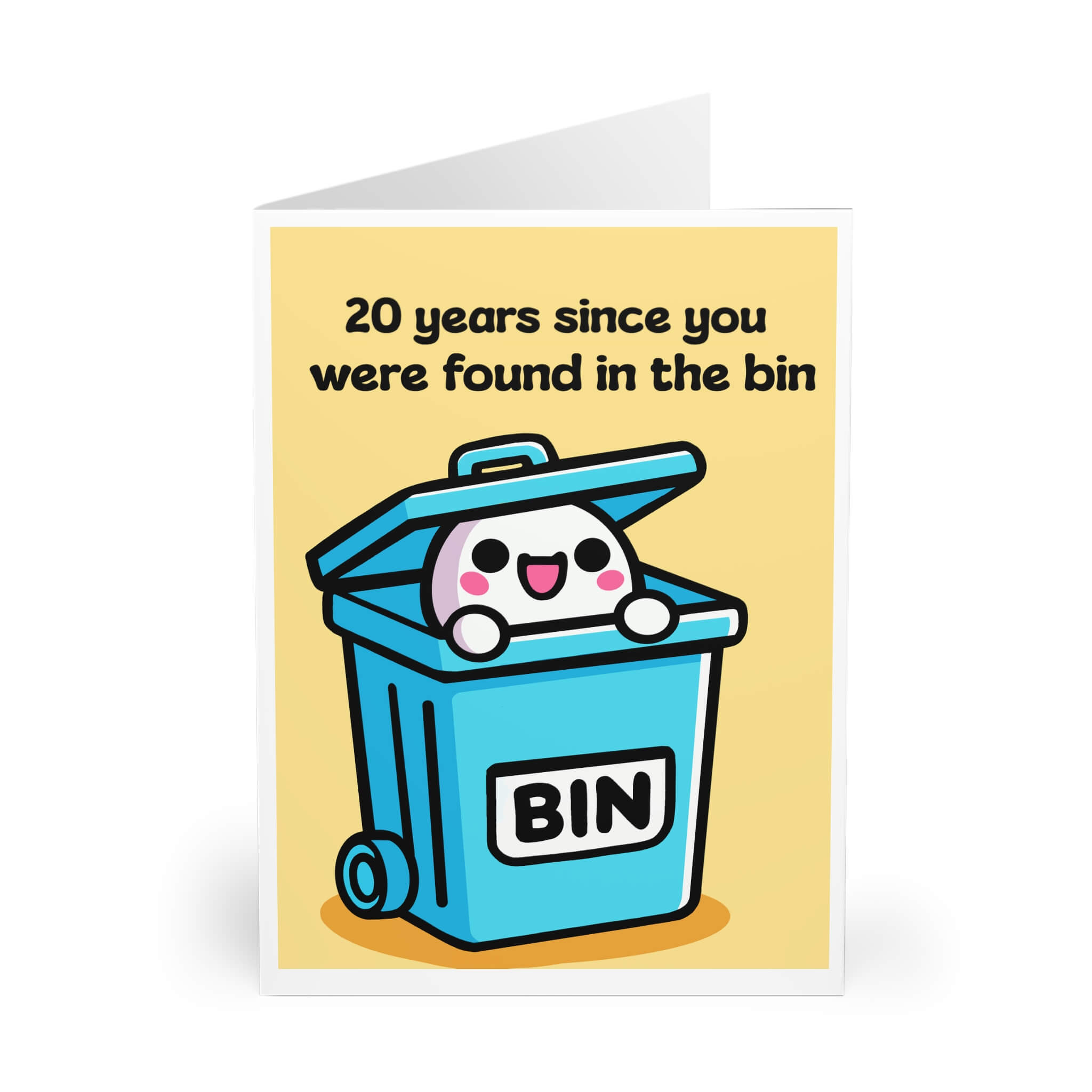 Found in the Bin – Funny Custom Birthday Card | Buy Online from The Home Crafters