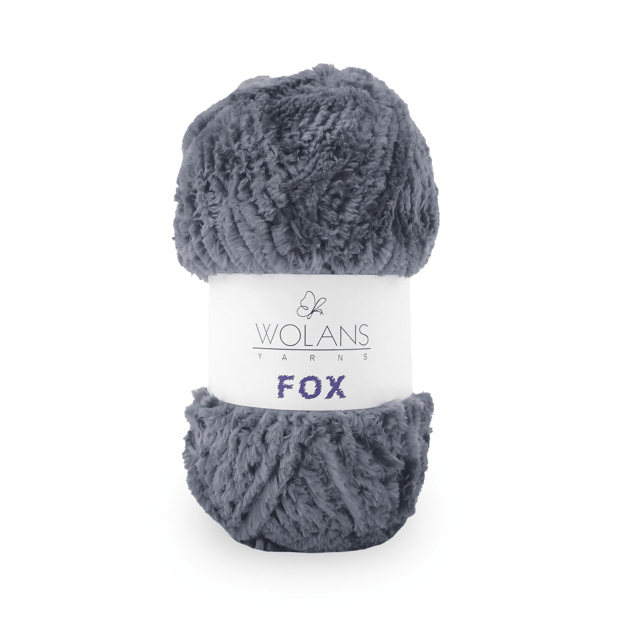 Wolans Fox Yarn – Super Soft Chunky Faux Fur Yarn – 100g | Buy Online from The Home Crafters