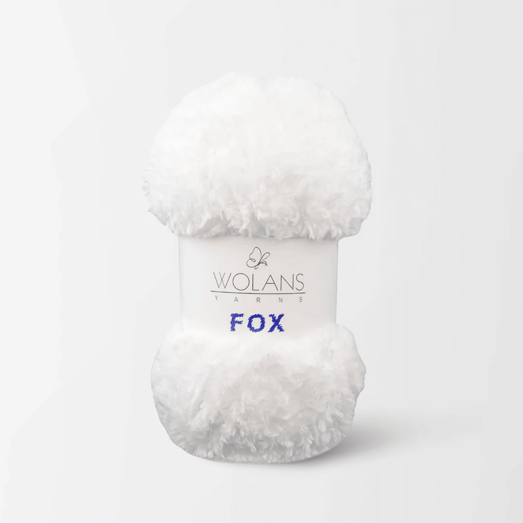 Wolans Fox Yarn – Super Soft Chunky Faux Fur Yarn – 100g | Buy Online from The Home Crafters