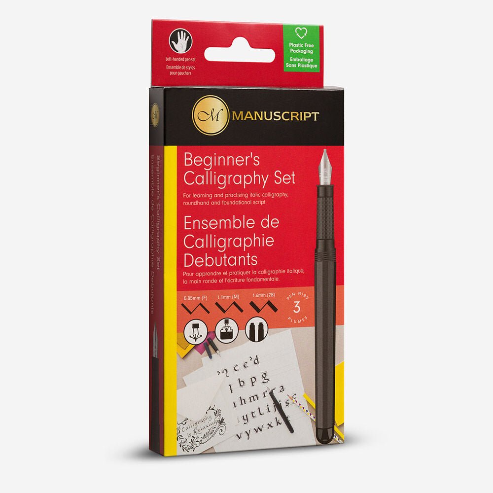 Manuscript 3 Nib Beginners Calligraphy Set (Right Hand) | Buy Online from The Home Crafters