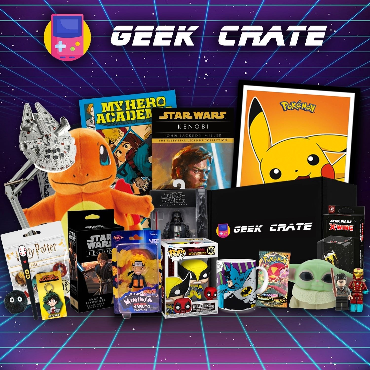 Geek Crate - The Geek & Gamer Mystery Box | Buy Online from The Home Crafters