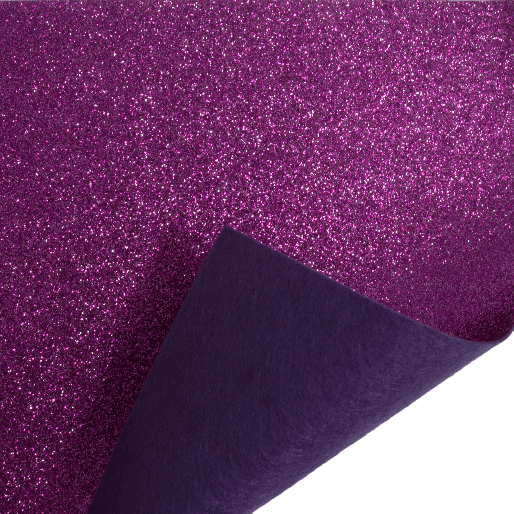 Glitter Felt Sheet 30 x 23cm: Firm - Various Colours | Buy Online from The Home Crafters