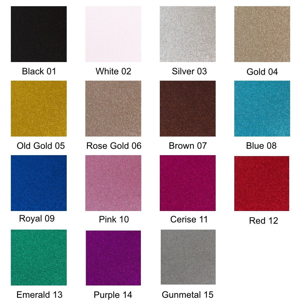 Habicraft 290gsm A4 Non - Shed Glitter Card - 10pk | Buy Online from The Home Crafters