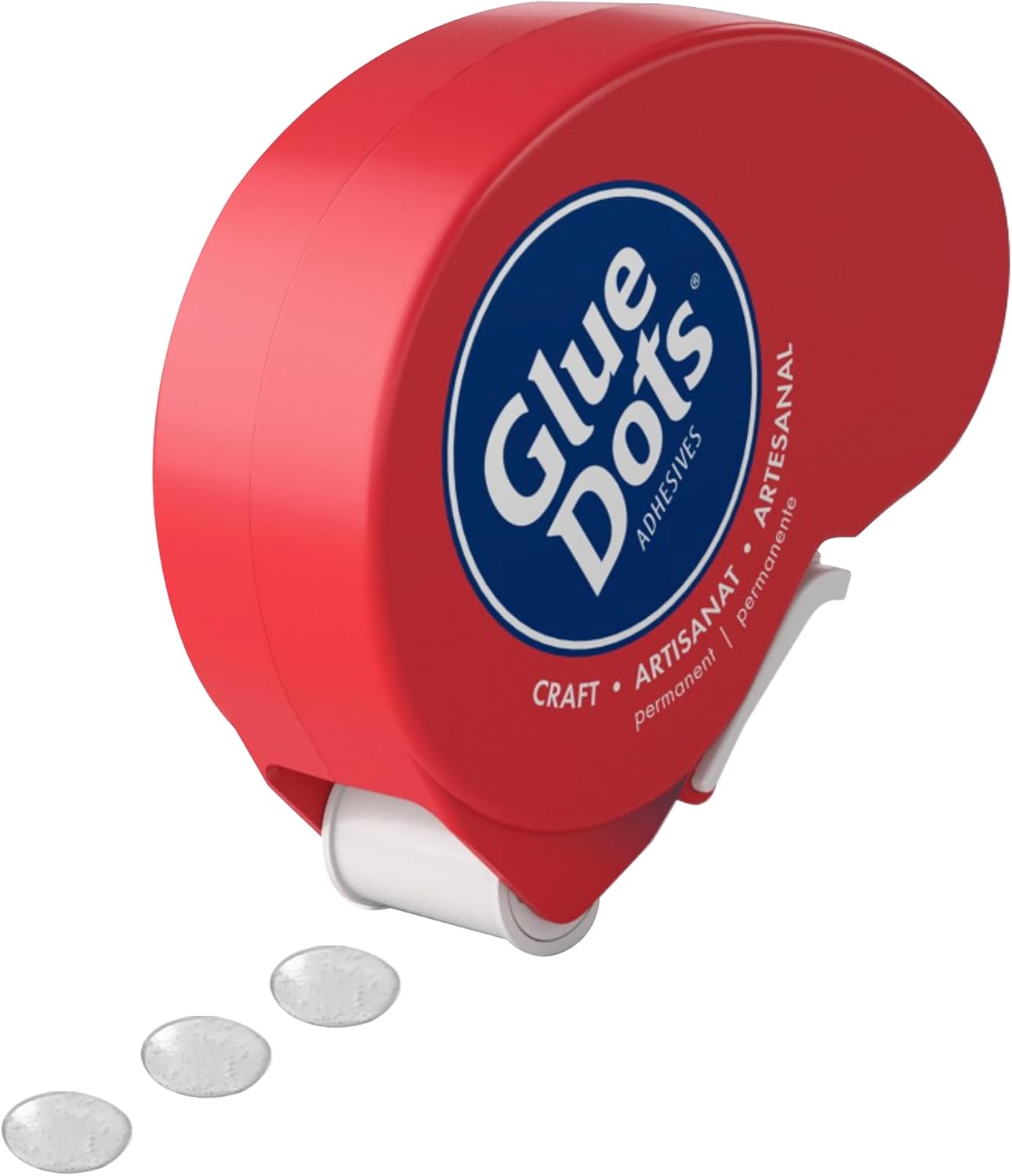 Glue Dots Permanent Dot N’ Go Craft Dispenser - 200 x 10mm | Buy Online from The Home Crafters
