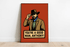 You’re a Good Man Print – Custom Cowboy Style Wall Art | Buy Online from The Home Crafters