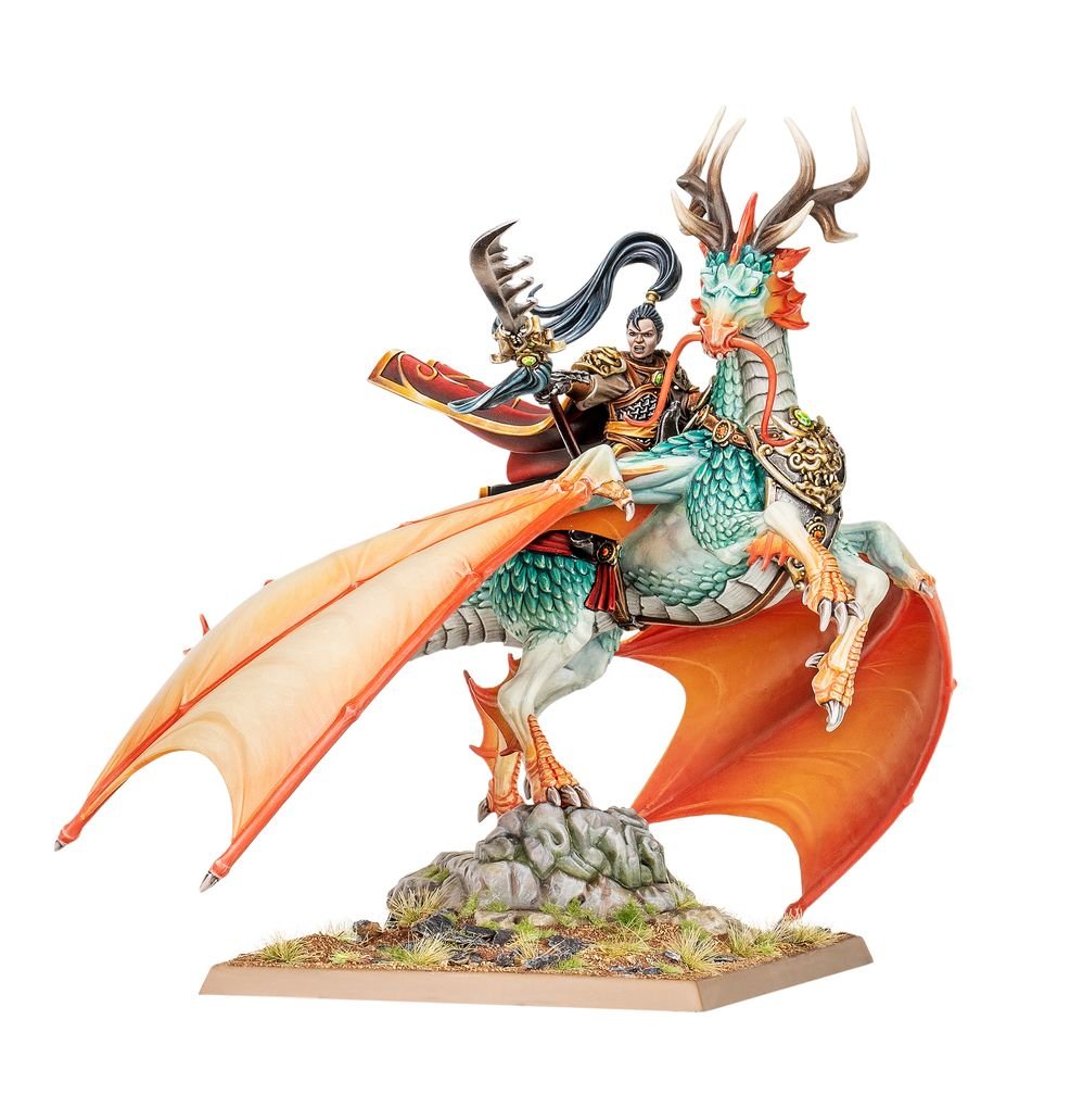 Grand Cathay: Shugengan Lord On Great Spirit Longma | Buy Online from The Home Crafters