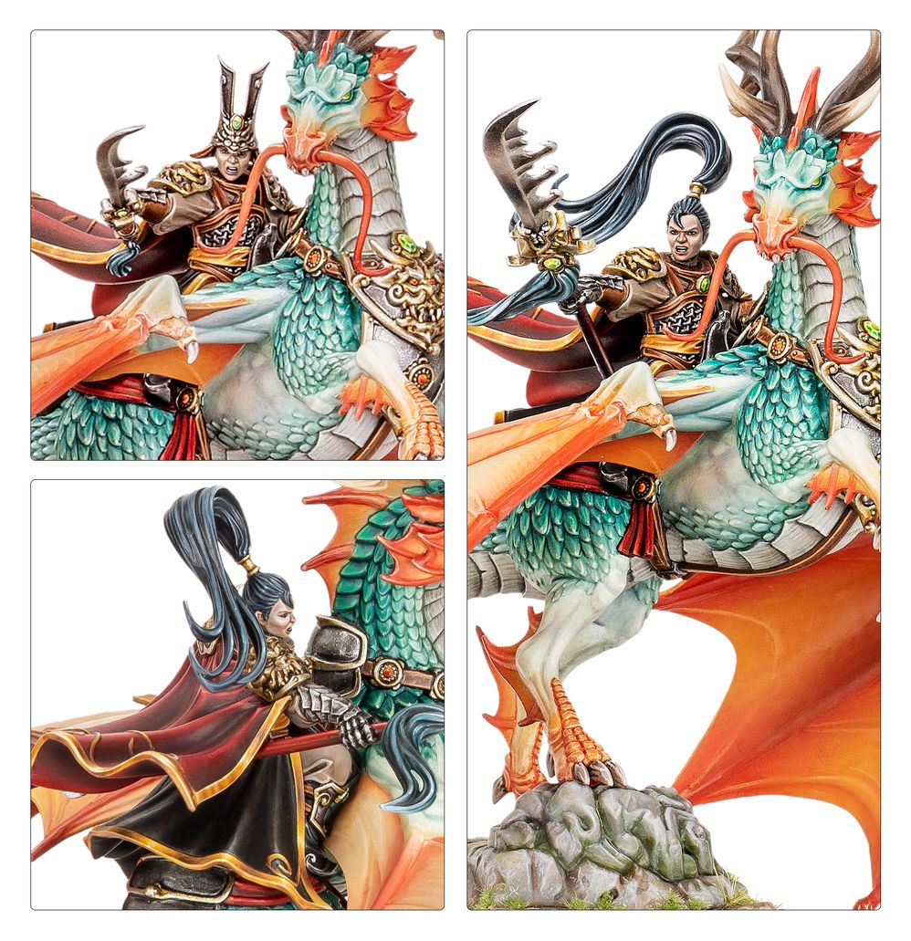 Grand Cathay: Shugengan Lord On Great Spirit Longma | Buy Online from The Home Crafters