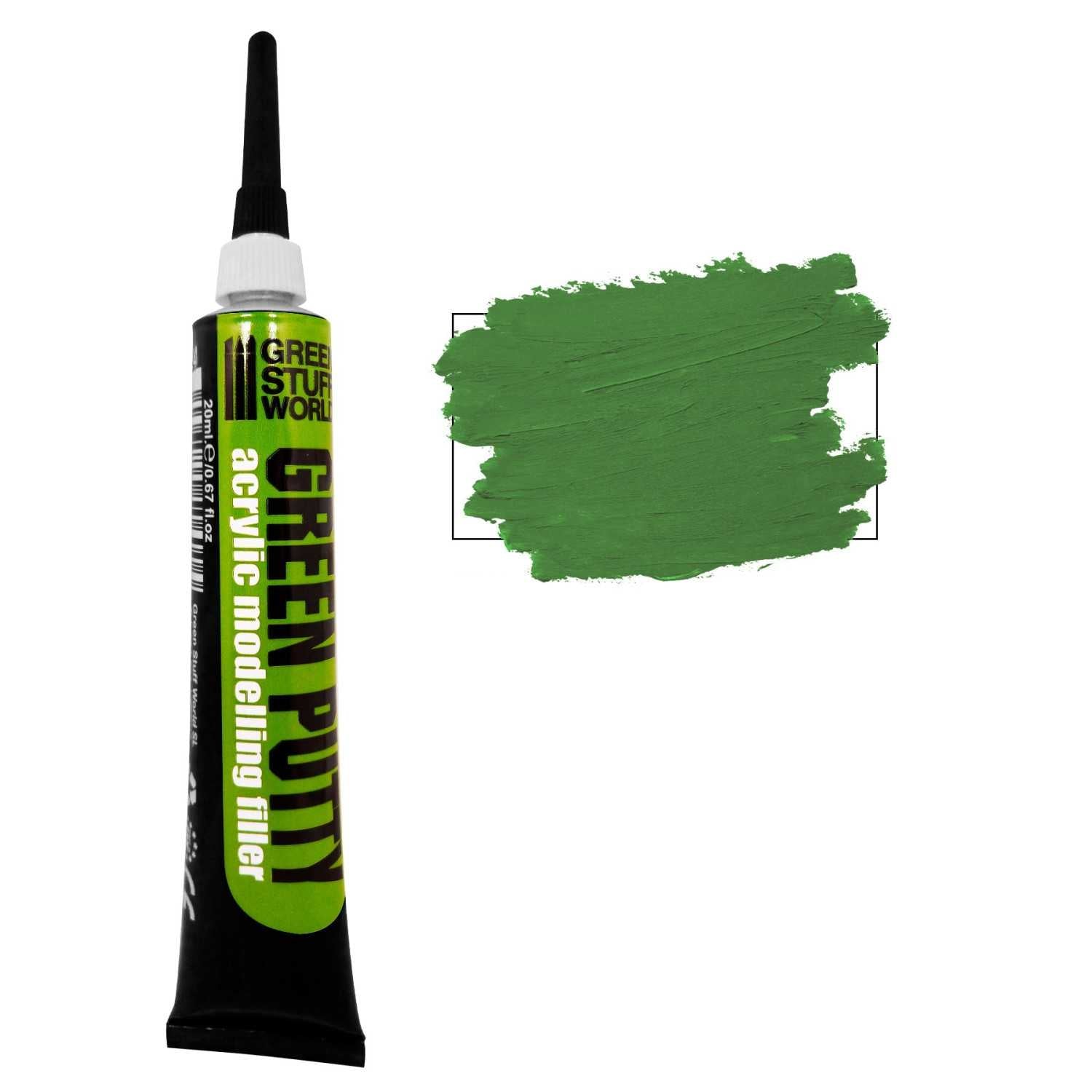 Liquid Green Stuff Acrylic Green Putty - 20ml | Buy Online from The Home Crafters