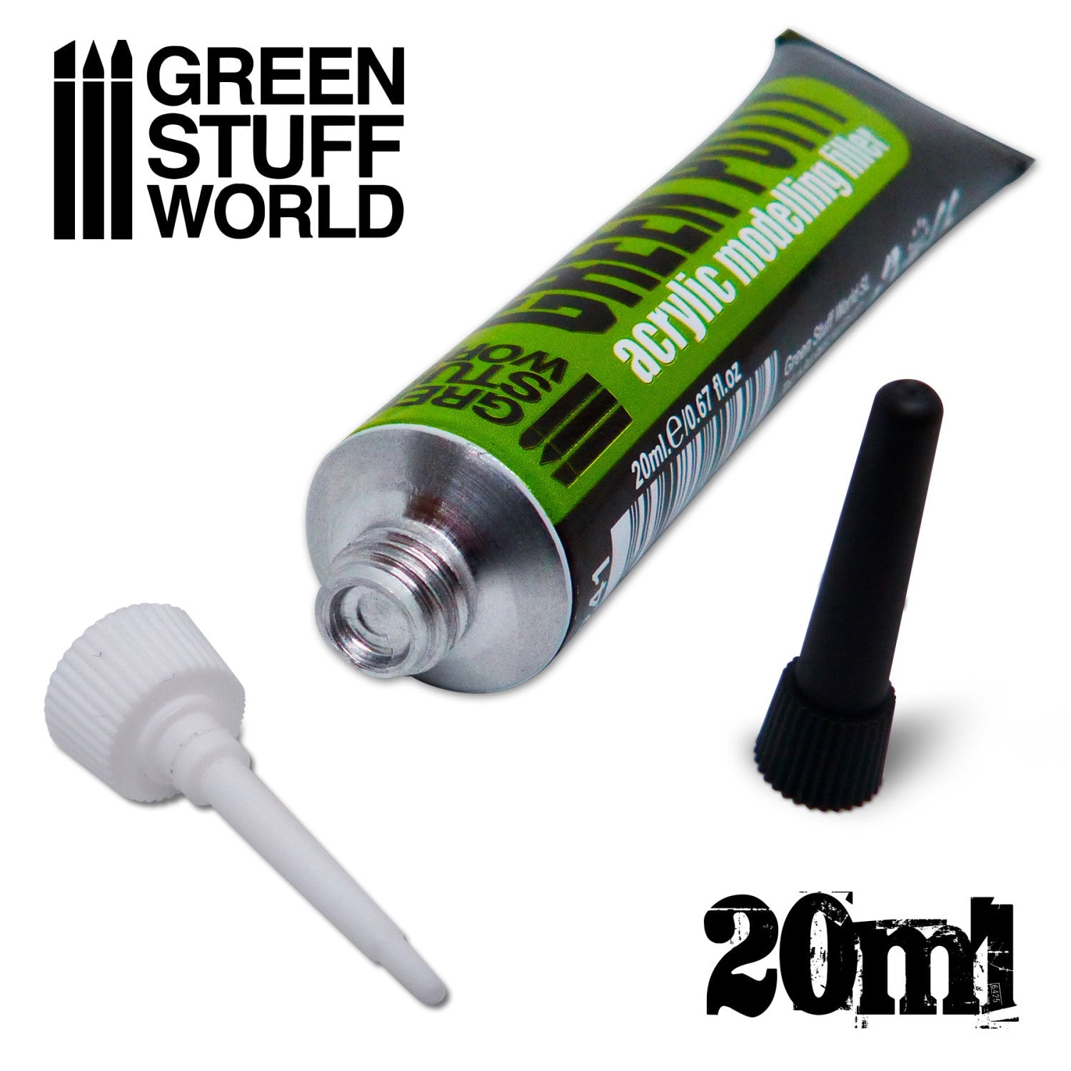 Liquid Green Stuff Acrylic Green Putty - 20ml | Buy Online from The Home Crafters
