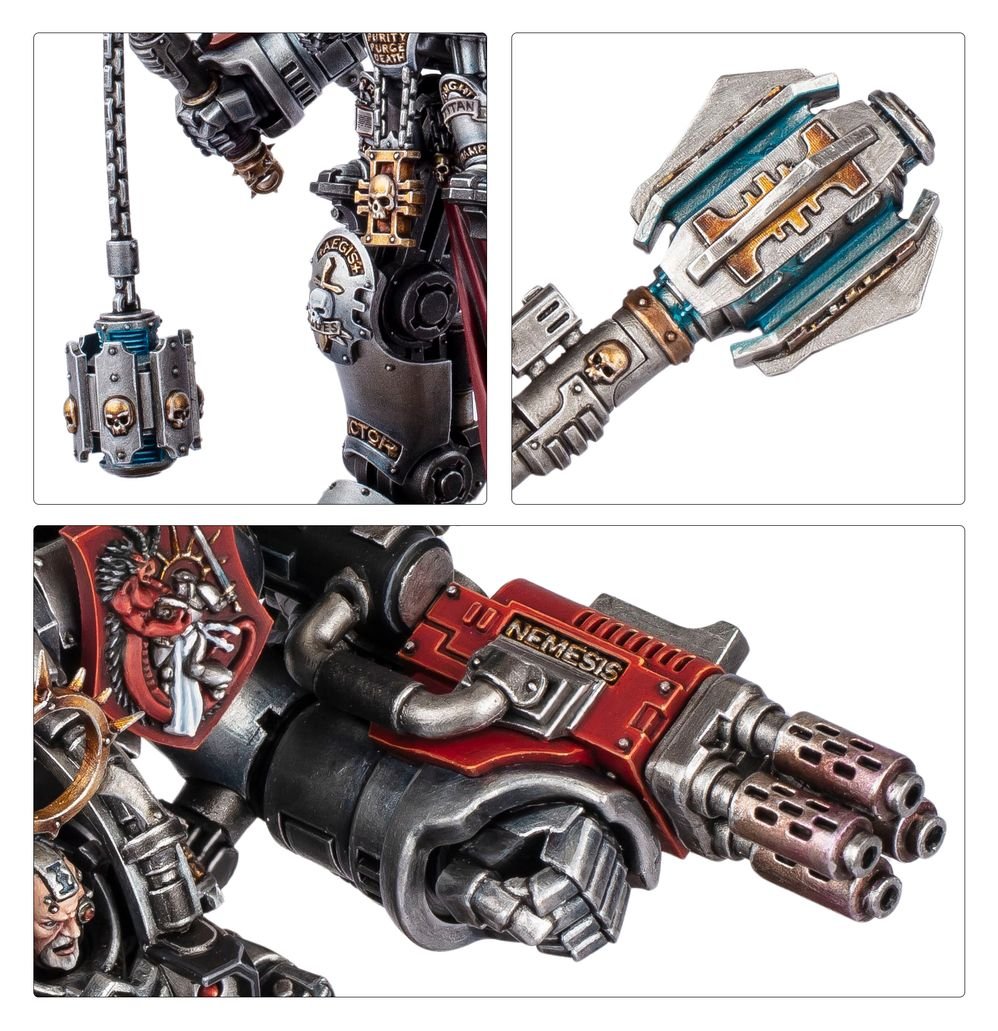 Grey Knights: Grand Master In Nemesis Dreadknight | Buy Online from The Home Crafters