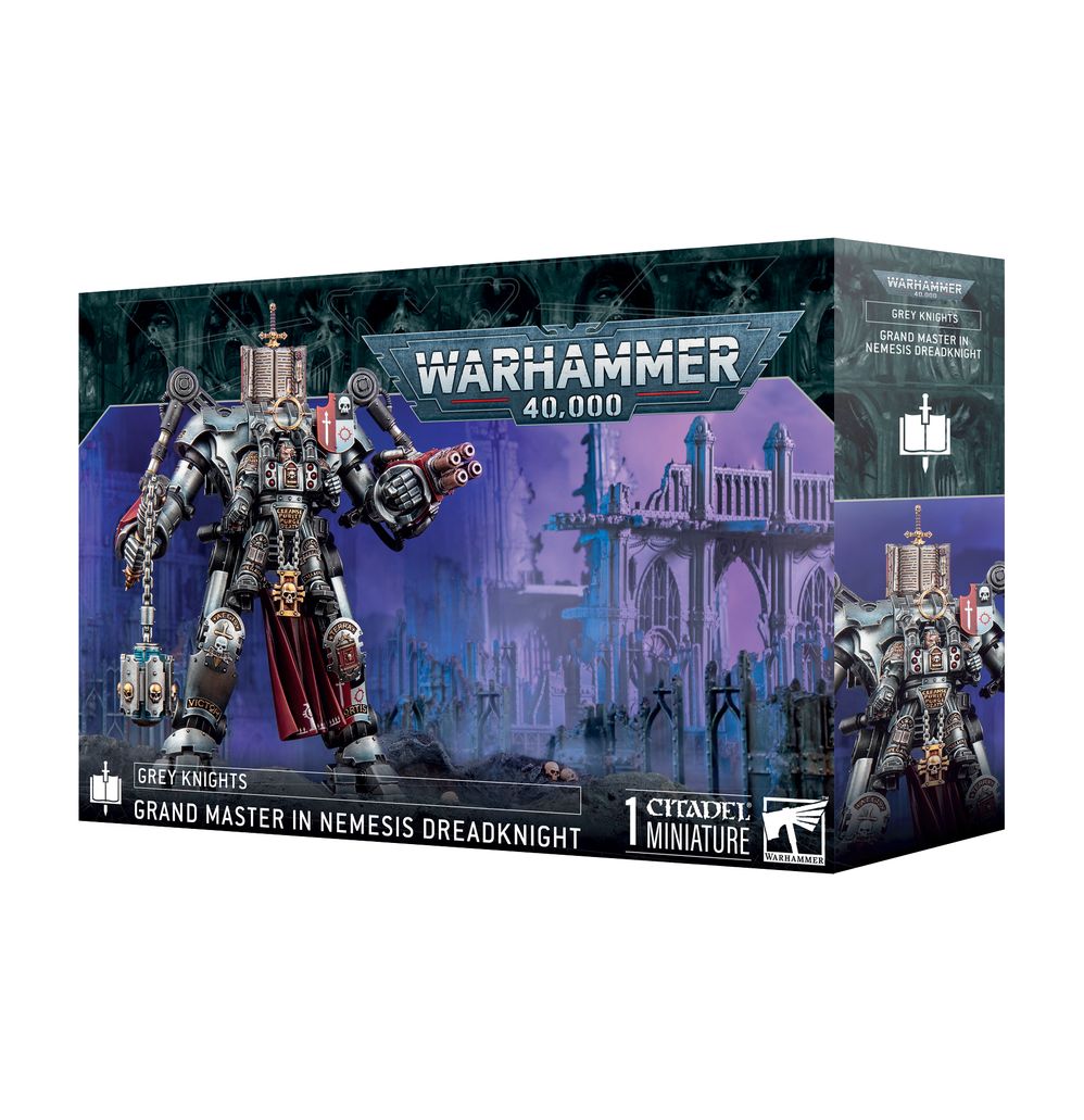Grey Knights: Grand Master In Nemesis Dreadknight | Buy Online from The Home Crafters