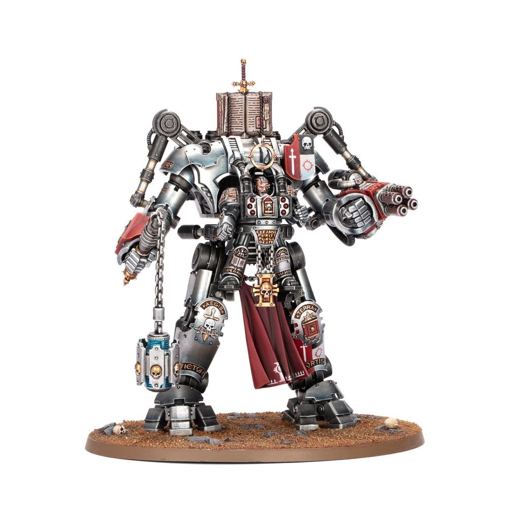 Grey Knights: Grand Master In Nemesis Dreadknight | Buy Online from The Home Crafters