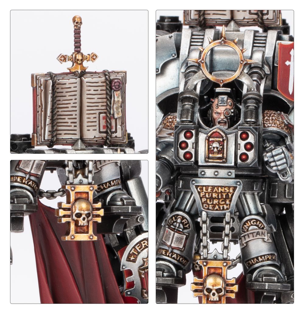 Grey Knights: Grand Master In Nemesis Dreadknight | Buy Online from The Home Crafters