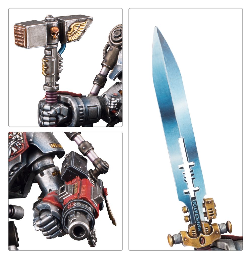 Grey Knights: Grand Master In Nemesis Dreadknight | Buy Online from The Home Crafters