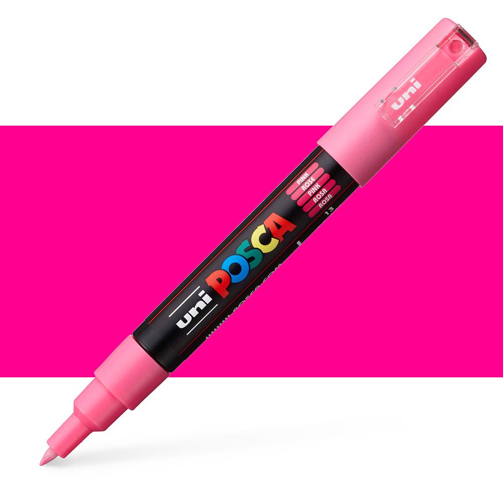 Uni Posca PC-1M: Ultra Fine Paint Marker Pen - each | Buy Online from The Home Crafters